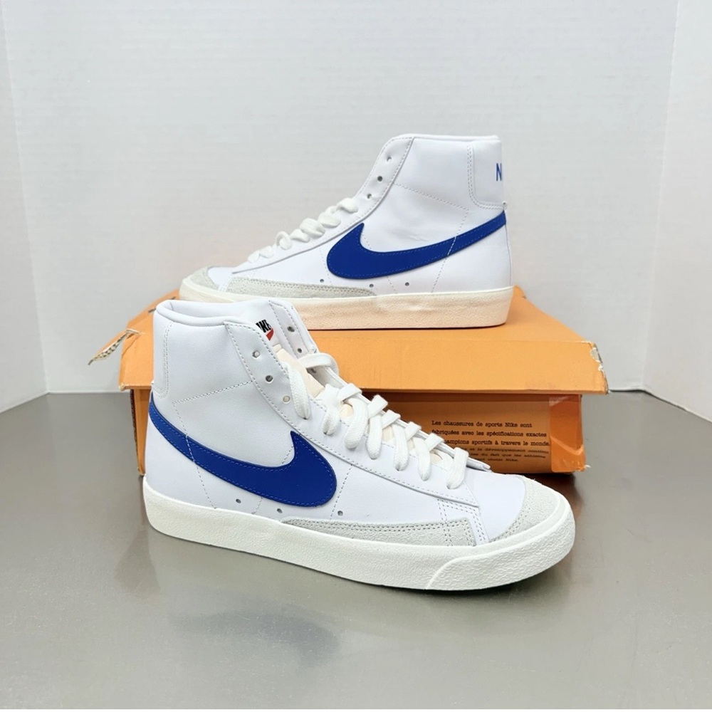 Nike Blazer Mid 77 White/Diffused Blue-Sail Men’s Size 10